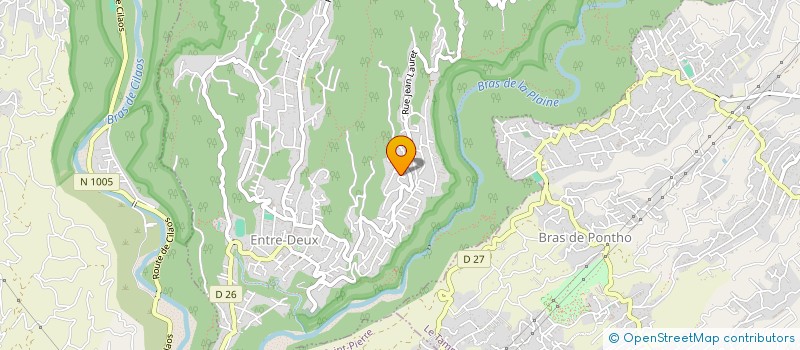 localisation de l'entreprise PRO D.Y.F  ENTRE-DEUX