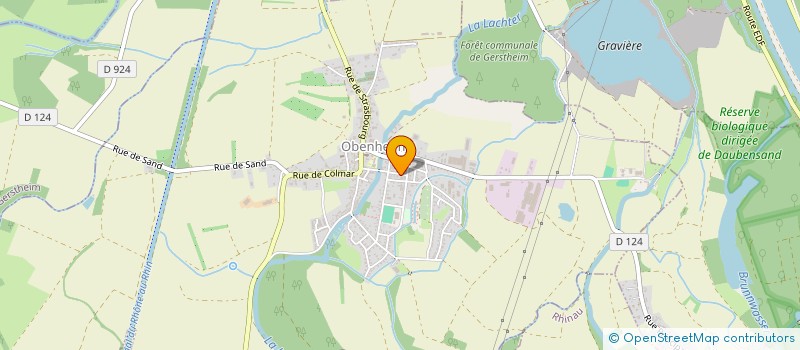 localisation de l'entreprise PRO DECO  OBENHEIM