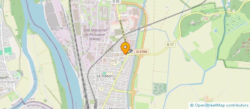 localisation de l'entreprise PRO DEFIHSE à ARLES