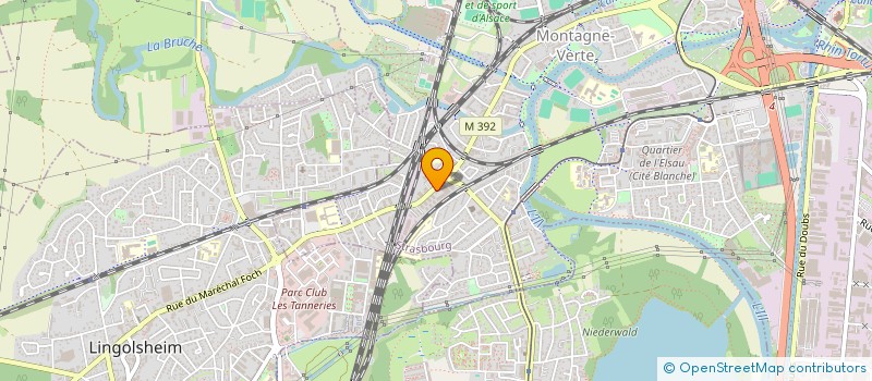 localisation de l'entreprise PRO DELICES à STRASBOURG