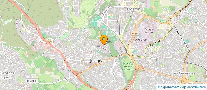 localisation de l'entreprise PRO DELTA ETANCHEITE  JUVIGNAC