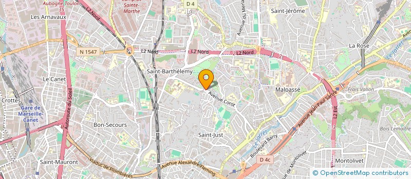 localisation de l'entreprise PRO-DEM à MARSEILLE