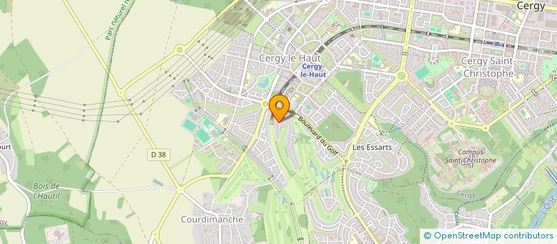 localisation de l'entreprise PRO DEMOUSSAGE  COURDIMANCHE