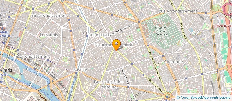 localisation de l'entreprise PRO DENTAIRE à PARIS