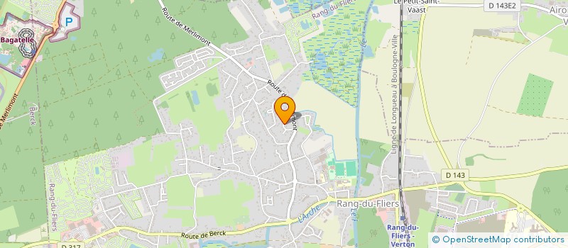 localisation de l'entreprise PRO DENTAL RANGEOIS  RANG-DU-FLIERS