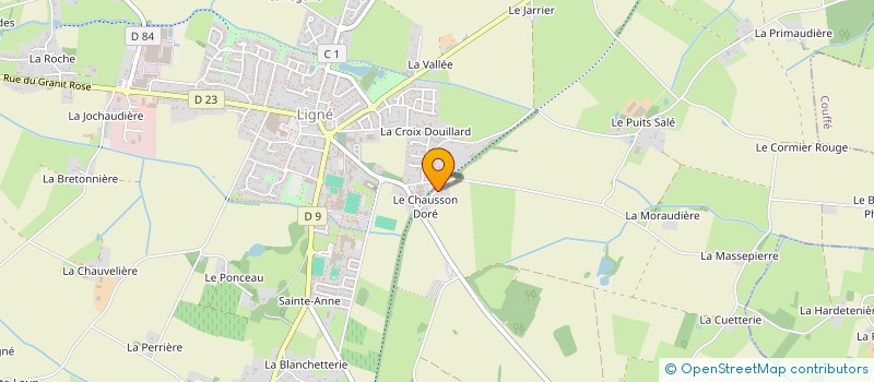 localisation de l'entreprise PRO.DES à LIGNE