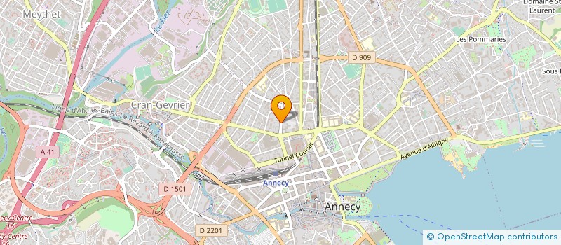 localisation de l'entreprise PRO DESIGN à ANNECY