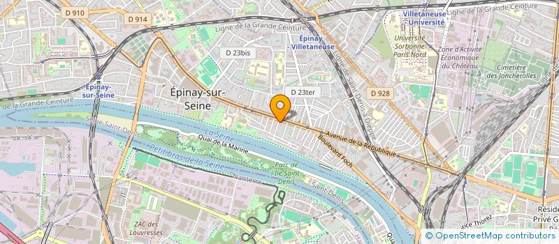 localisation de l'entreprise PRO DESTOCK à EPINAY-SUR-SEINE