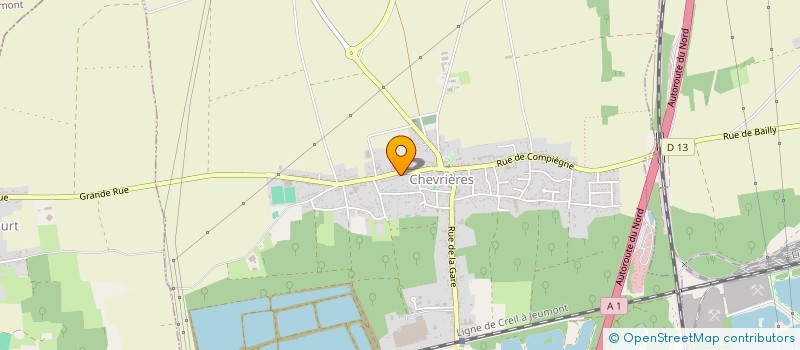 localisation de l'entreprise PRO DEV TECH  CHEVRIERES