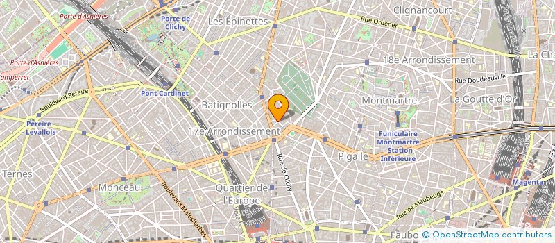 localisation de l'entreprise PRO DIAC à PARIS