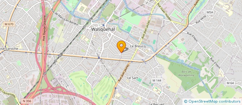 localisation de l'entreprise PRO. DIV INFORMATIQUE à WASQUEHAL