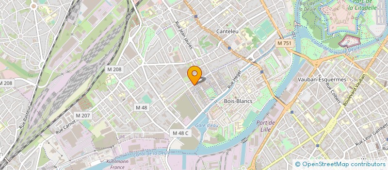 localisation de l'entreprise PRO DOMA à LILLE