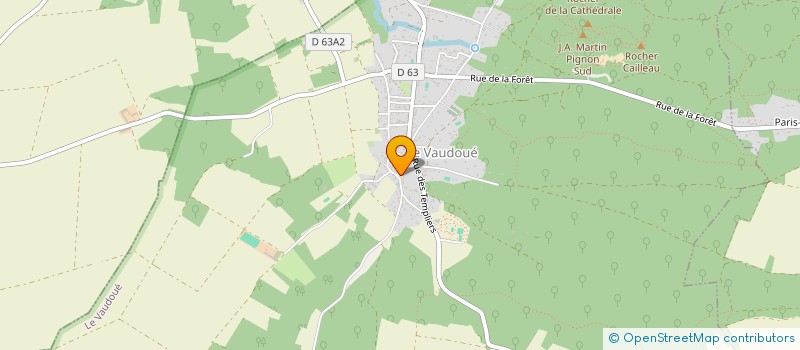 localisation de l'entreprise PRO-DOMUS 77  LE VAUDOUE