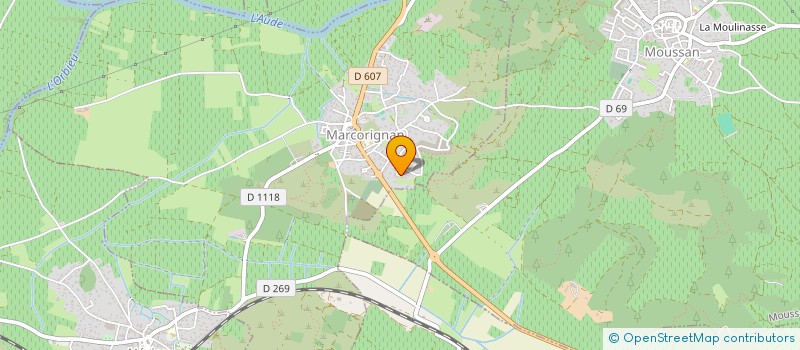 localisation de l'entreprise PRO DOMUS OCCITANIE  MARCORIGNAN