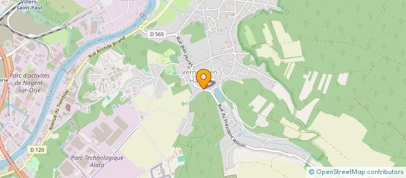 localisation de l'entreprise PRO-EFFICIENCY  MARTILLAC