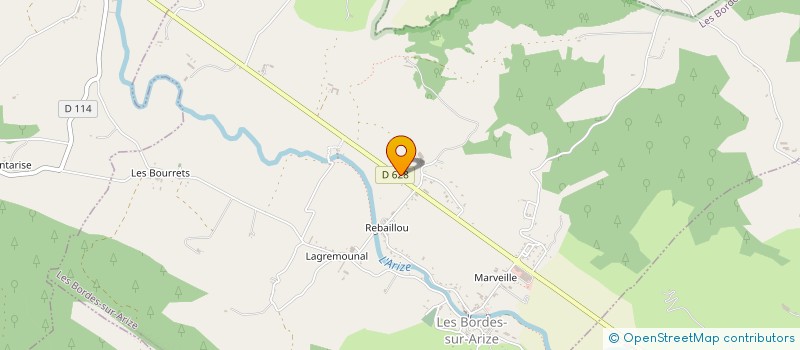 localisation de l'entreprise PRO-ELEC à LES BORDES-SUR-ARIZE