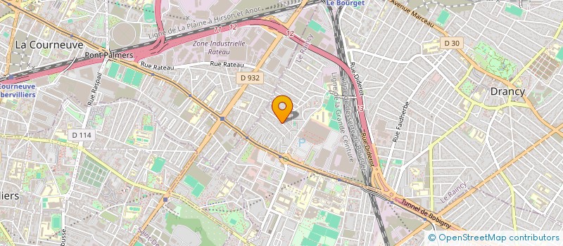 localisation de l'entreprise PRO ELEC à DRANCY