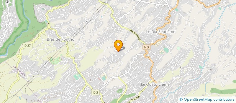 localisation de l'entreprise PRO ELECTRIK SARL à LE TAMPON