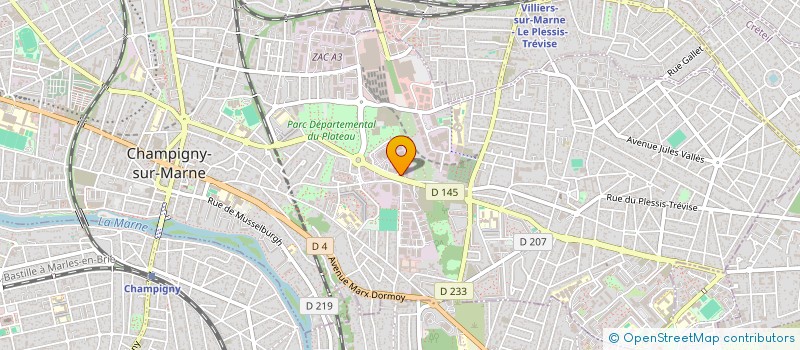 localisation de l'entreprise PRO-ELEVATION à CHAMPIGNY-SUR-MARNE