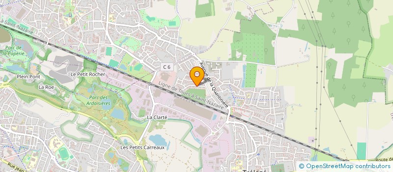 localisation de l'entreprise PRO ENDUIT  TRELAZE