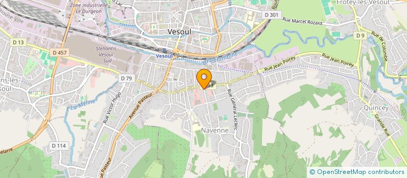 localisation de l'entreprise PRO-ENERGIA à NAVENNE