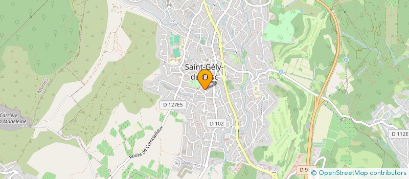 localisation de l'entreprise PRO ENERGIE à SAINT-GELY-DU-FESC