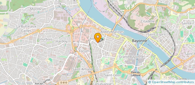 localisation de l'entreprise PRO-ENERGIE-SUD à BAYONNE