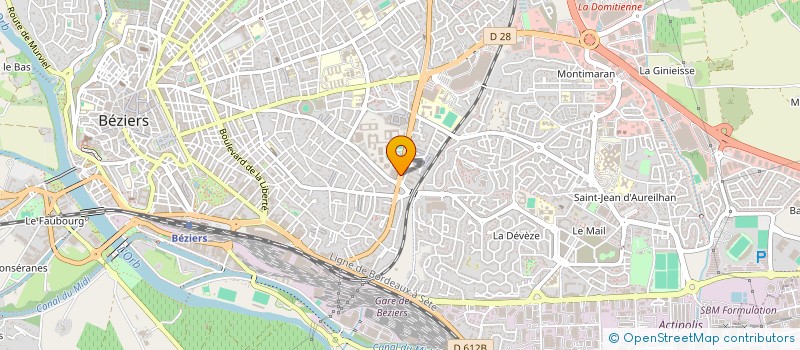localisation de l'entreprise PRO ENERGIES NOUVELLES à BEZIERS