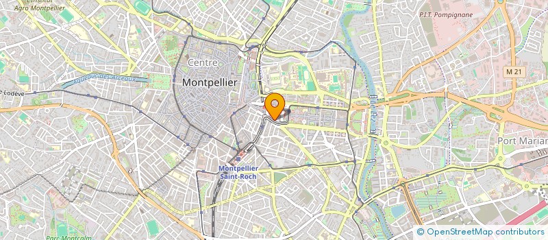 localisation de l'entreprise PRO ENERGY DISTRIBUTION à MONTPELLIER