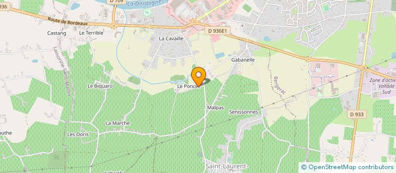 localisation de l'entreprise PRO EQUIPEMENT SERVICES SOCIETE EN LIQUIDATION  SAINT-LAURENT-DES-VIGNES