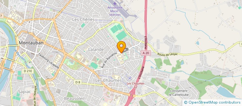 localisation de l'entreprise PRO EQUIT  MONTAUBAN