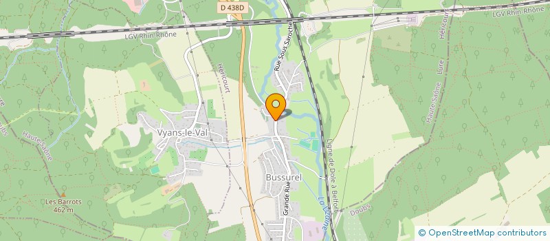 localisation de l'entreprise PRO EST RENOVATION  CHAGEY