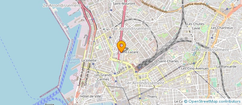 localisation de l'entreprise PRO ETANCH à MARSEILLE