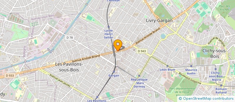 localisation de l'entreprise PRO.ETANCHE  LIVRY-GARGAN