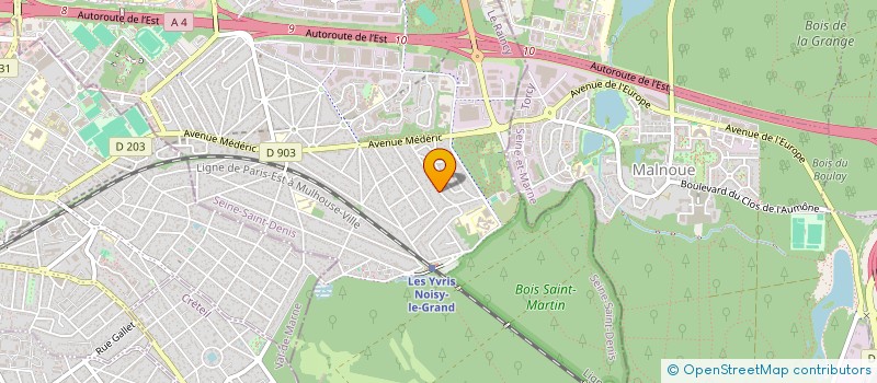 localisation de l'entreprise PRO ETANCHE  NOISY-LE-GRAND