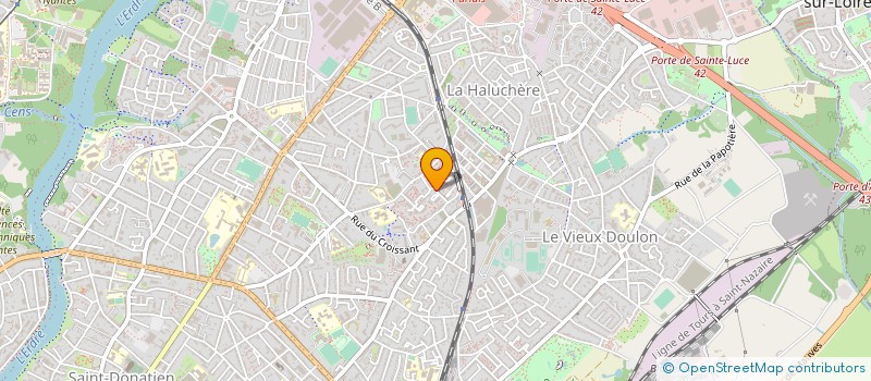 localisation de l'entreprise PRO ETANCHEITE 44 à NANTES