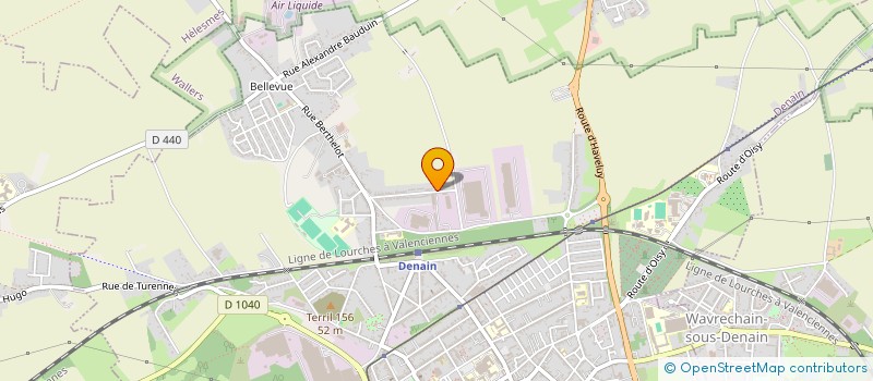 localisation de l'entreprise PRO ETANCHEITE  DENAIN