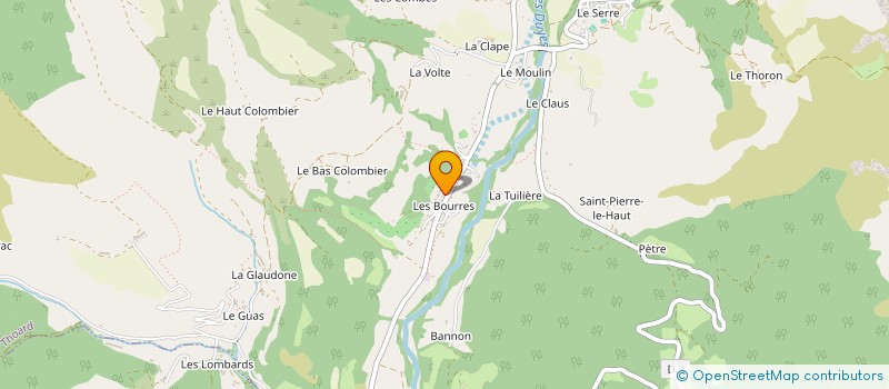 localisation de l'entreprise PRO EVASION  THOARD