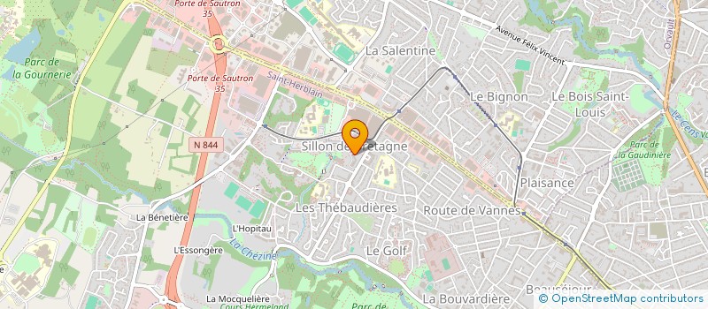 localisation de l'entreprise PRO EVENTS SECURITE à SAINT-HERBLAIN