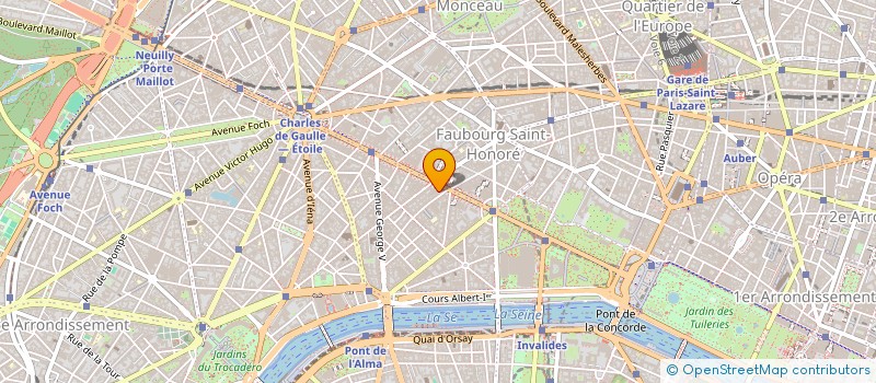 localisation de l'entreprise PRO EVOLUTION à PARIS
