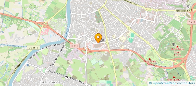 localisation de l'entreprise PRO EXPAN à AGDE