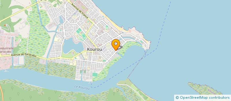 localisation de l'entreprise PRO EXPERTS 4  KOUROU