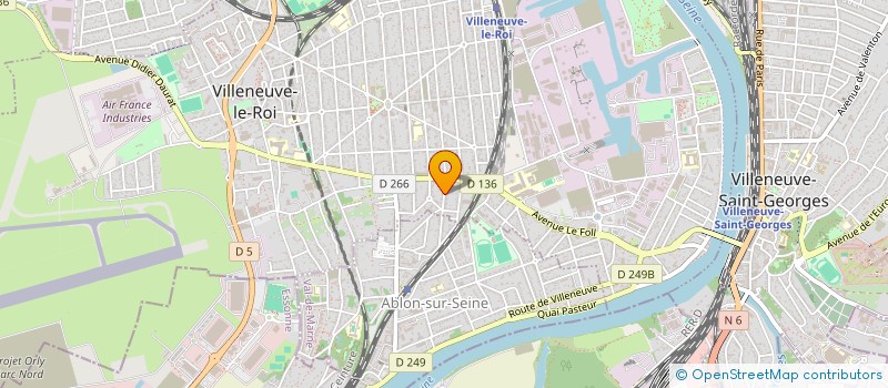 localisation de l'entreprise PRO-EXPO-SERVICES  VILLENEUVE-LE-ROI