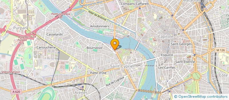 localisation de l'entreprise PRO-EXPORT à TOULOUSE