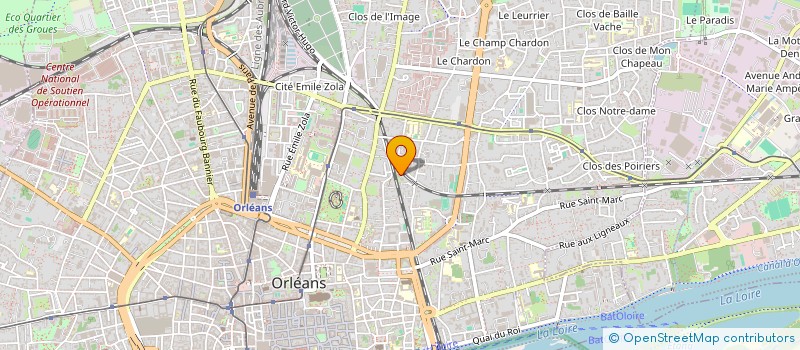 localisation de l'entreprise PRO-EXPRESS TRANSPORT  ORLEANS