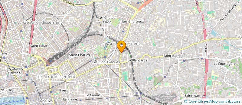 localisation de l'entreprise PRO EXPRESSION CARAIBE à MARSEILLE