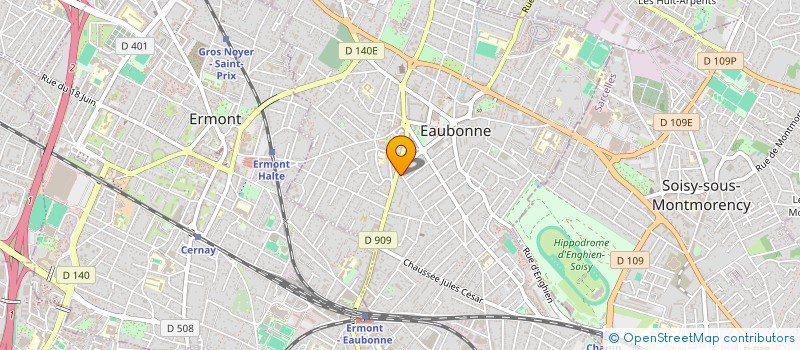 localisation de l'entreprise PRO-FACAD' à EAUBONNE