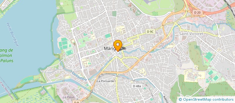 localisation de l'entreprise PRO FACADE 13 à MARIGNANE