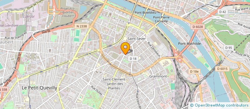 localisation de l'entreprise PRO-FACADES à ROUEN