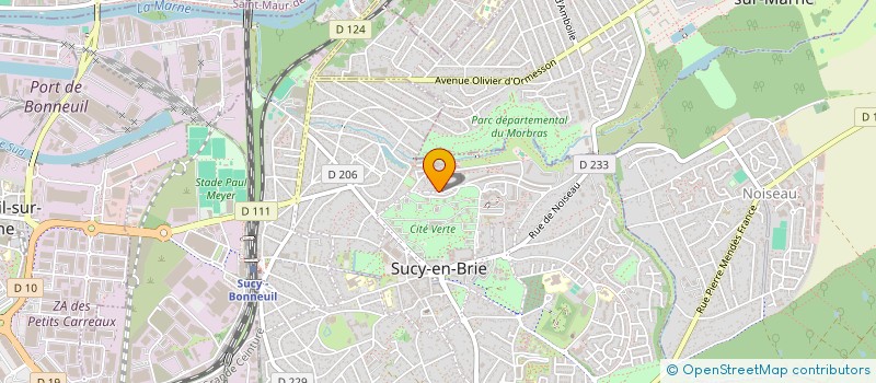 localisation de l'entreprise PRO FACADES  SUCY-EN-BRIE